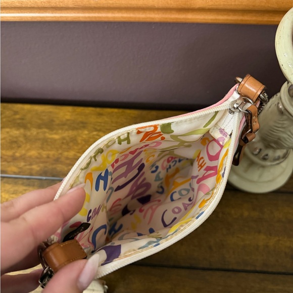 Coach Y2K Hampton Pastel Stripe Crossbody Bag - Picture 9 of 11